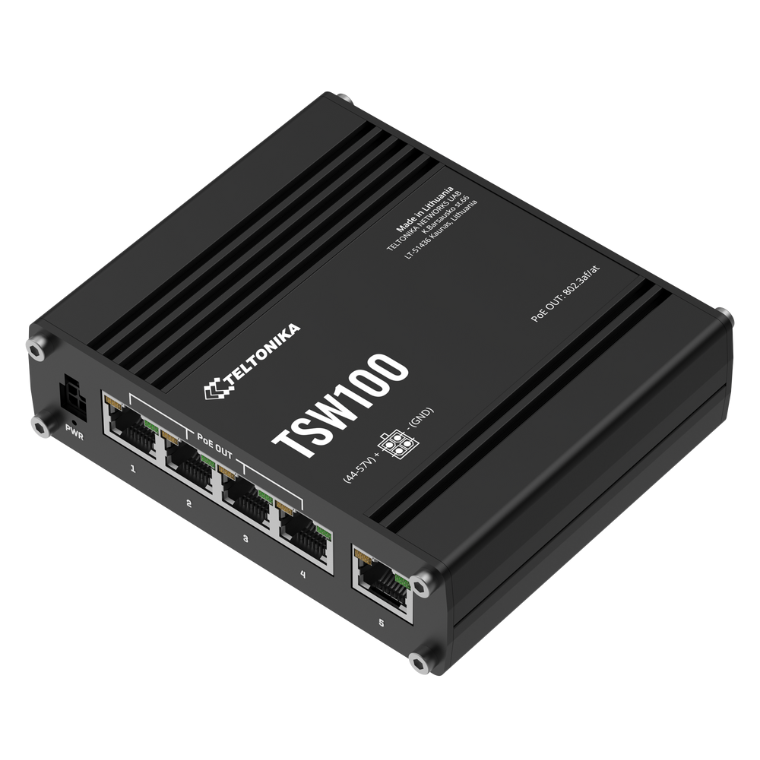 Switch TSW100 (Power-over-Ethernet)