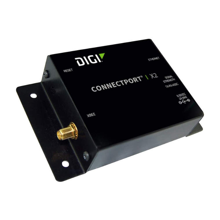 Digi ConnectPort® X2 – XBee-PRO 900HP to Ethernet (Gateway IoT Industrial, Python Programável, Gestão Remota)